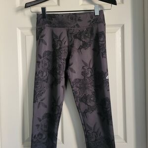 Floral Patterned Womens Leggings